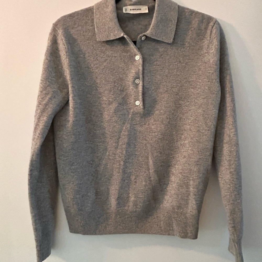 Everlane Cashmere Sweater with Collar